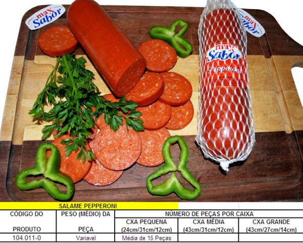 Salame Peperoni